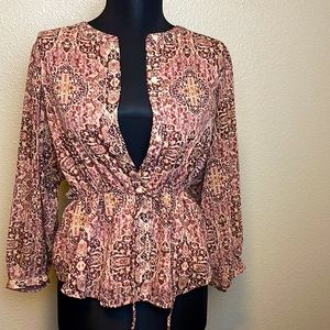 Madewell blouse, Xs, pink/mauve